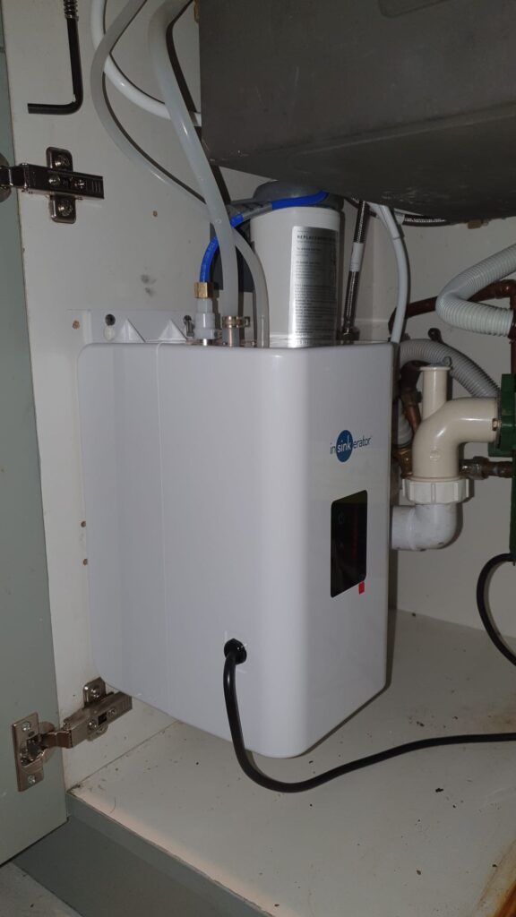 boiler water under sink heater